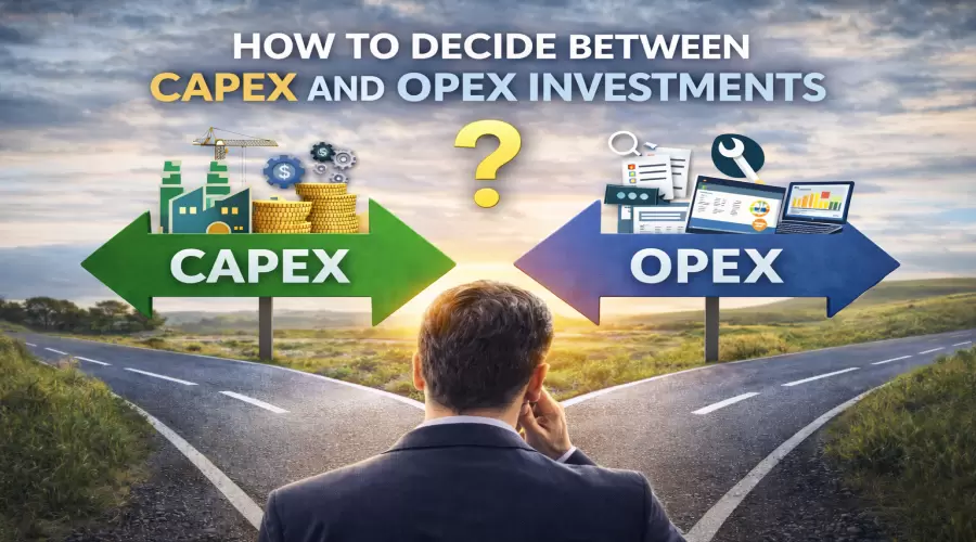 How to Decide Between Capex and Opex Investments In 2026